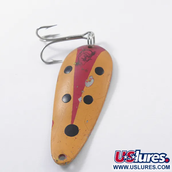 Eppinger Dardevle Imp Cucharilla, Naranja/Rojo/Níquel, 11g, #1865