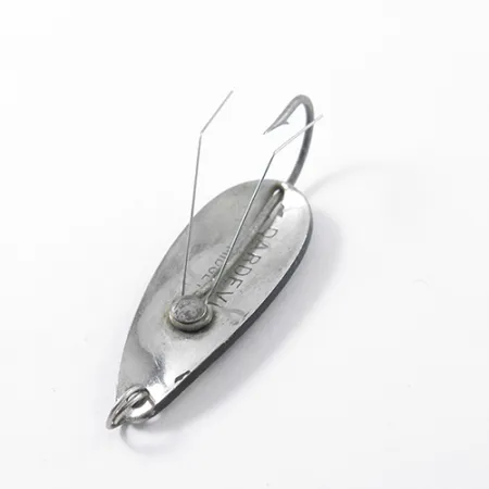 Eppinger Weedless Dardevle Midget Cuchara, Negro/Blanco/Níquel, 6g, #1867