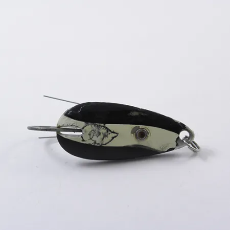 Eppinger Weedless Dardevle Midget Cuchara, Negro/Blanco/Níquel, 6g, #1867