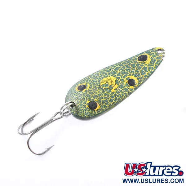 Eppinger Dardevle Imp Cucharilla, Frog/Nickel, 11g, Vintage, #1869