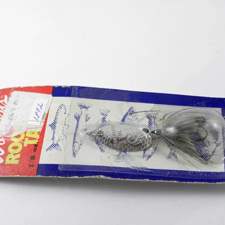 Cucharilla Yakima Bait Rooster Tail, Níquel/Negro/Blanco, 3.54g, #1872