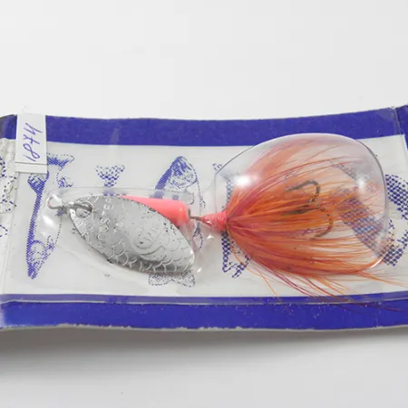 Worden’s Original Rooster Tail Cucharilla, Níquel/Rojo, 1,77g, #1874