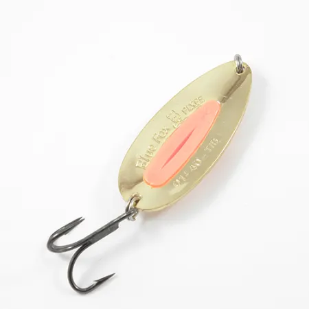 Blue Fox Pixee Cucharilla, Oro/Naranja, 24g, Latón Pesado, #1905