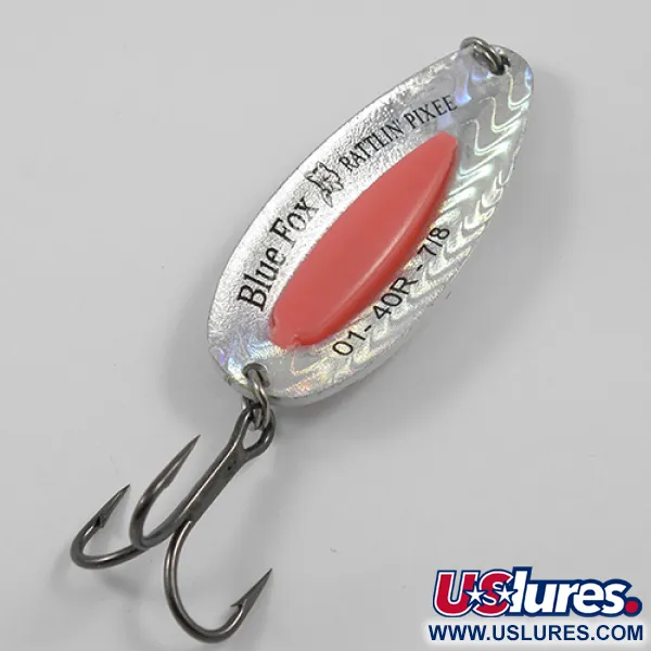 Blue Fox Rattlin Pixee Cucharilla, Trucha Arcoíris, 24g, #1909