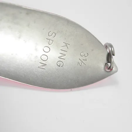 Pro King Weedless King Spoon Cucharilla, Plata/Rosa, 34g, Anti-alga, #1931