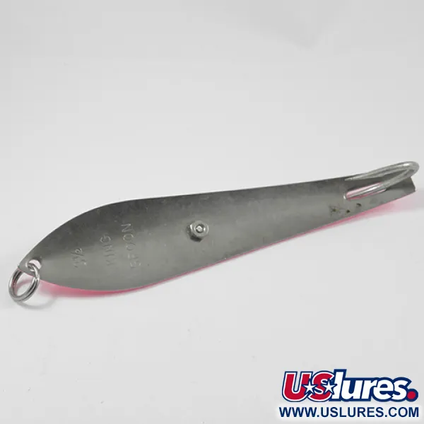Pro King Weedless King Spoon Cucharilla, Plata/Rosa, 34g, Anti-alga, #1931