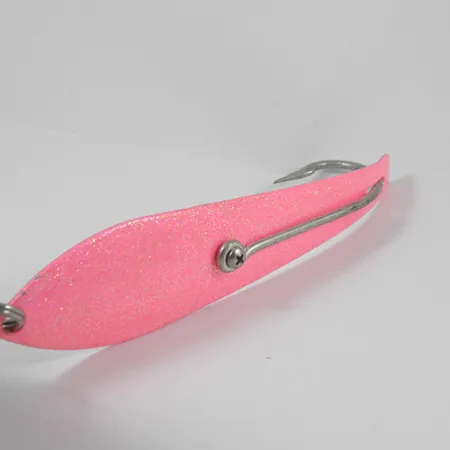 Pro King Weedless King Spoon Cucharilla, Plata/Rosa, 34g, Anti-alga, #1931