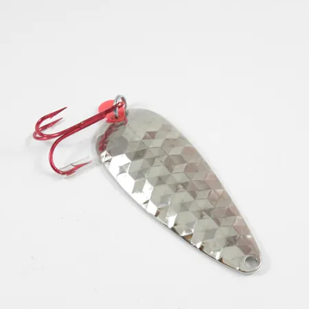 Worth Red King Spoon Cucharilla, Níquel martilleado, 17g, USA, #1942