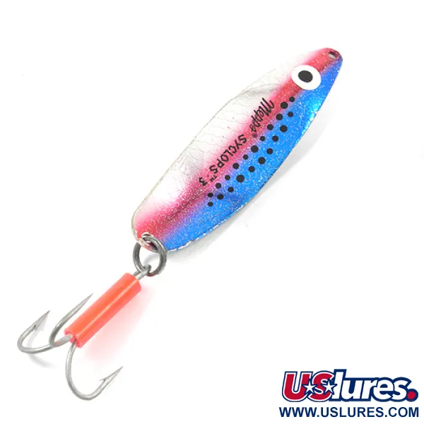 Mepps Syclops 3 Cucharilla, Rainbow Trout / Silver, 26g, Perfil S, #1947