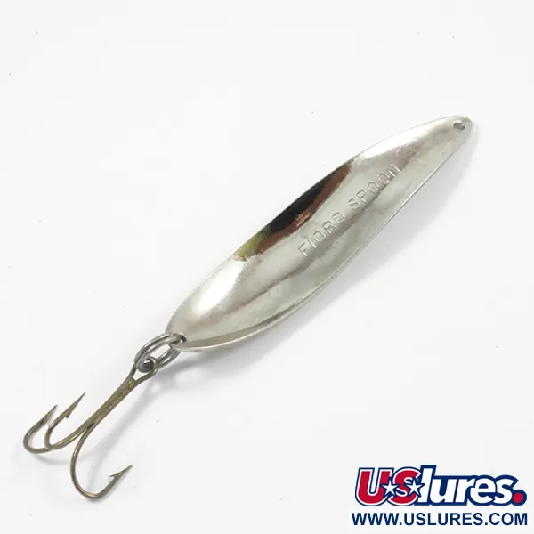 Acme Fiord Spoon Cucharilla, Níquel/Azul, 18g, Lance Largo, #1948