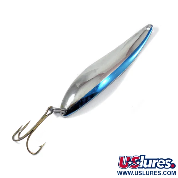Acme Fiord Spoon Cucharilla, Níquel/Azul, 18g, Lance Largo, #1948