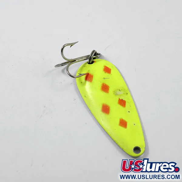 Blue Fox Aqua Cucharilla, Lima/Naranja, 9.5g, Vintage USA, #1951