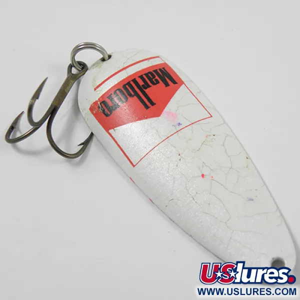 Marlboro Cucharilla, Blanco perla/Níquel, 16g, Colección, #1964