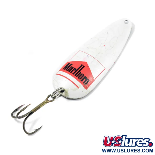 Marlboro Cucharilla, Blanco perla/Níquel, 16g, Colección, #1964
