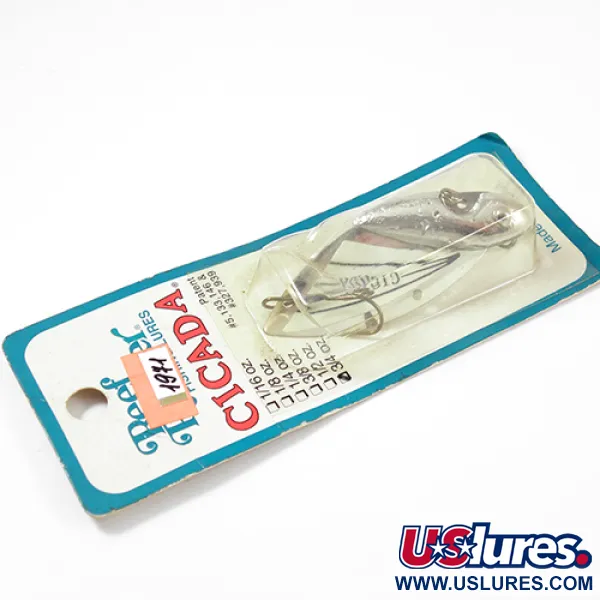 Reef Runner Cicada Blade Bait, Níquel, 21g, Jigging Vertical, #1971