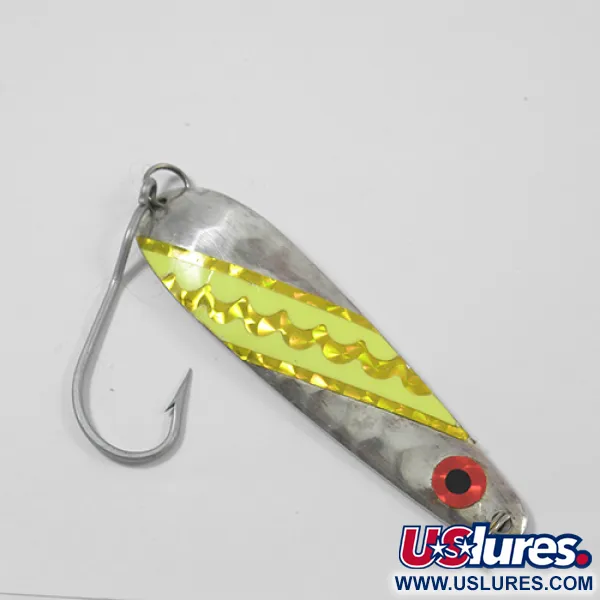 Len Thompson Northern King Cucharilla Curricán, Plata/Amarillo, #1974