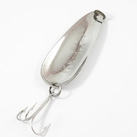 Nebco Flashbait 166 Cucharilla, Níquel martilleado, 14g, #1975