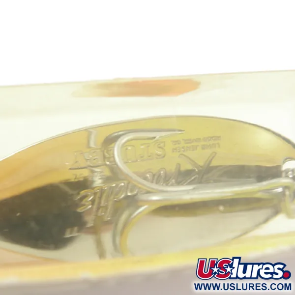 Luhr Jensen Lil' Kroc Cucharilla, Cromo/Rojo, 21g, Lance largo, #1977