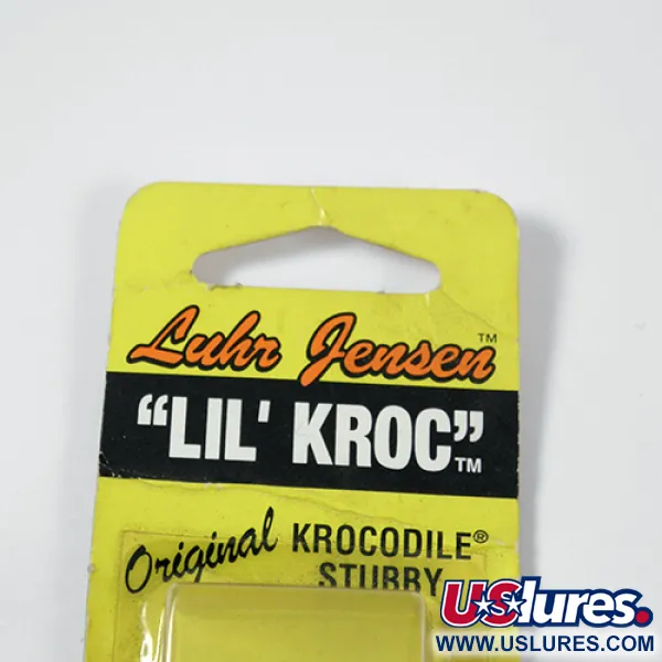 Luhr Jensen Lil' Kroc Cucharilla, Cromo/Rojo, 21g, Lance largo, #1977