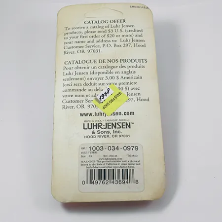 Luhr Jensen Krocodile Die #5 Cucharilla, Fire Tiger, 21g, Lanzado, #1978