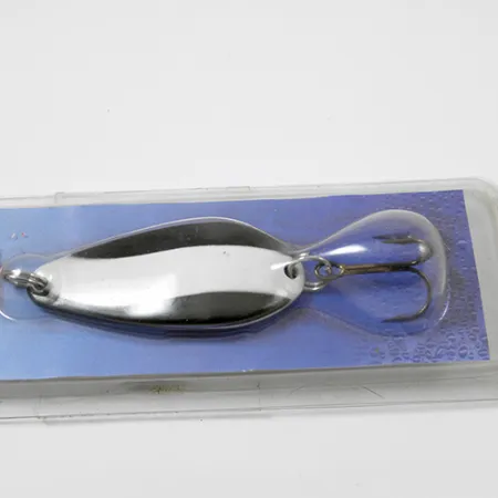 Blue Fox Strobe Tear Drop Cucharilla, Negro/Blanco, 11g, VMC, #1979
