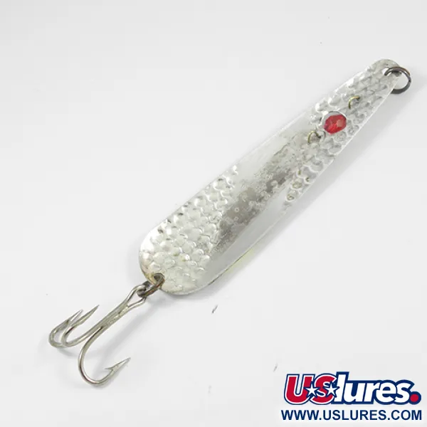 Eppinger Red Eye Evil Eye Cucharilla, Plata/Rojo/Amarillo, 18g, #1981