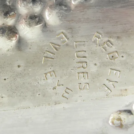 Eppinger Red Eye Evil Eye Cucharilla, Plata/Rojo/Amarillo, 18g, #1981