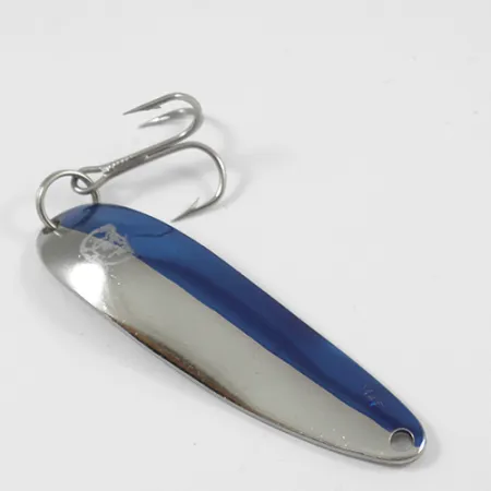 Dardevle Cop-E-Cat 7400 Cucharilla, Níquel / Azul, 14g, #1985