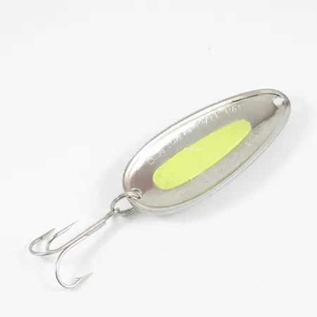 Blue Fox Pixee Cucharilla, Níquel martilleado / Amarillo, 24g, #1986