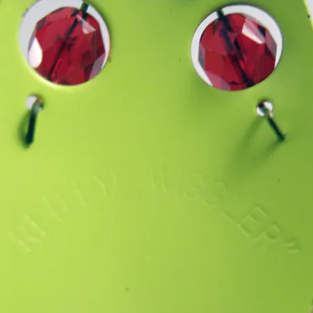 Eppinger Red Eye Wiggler Cucharilla, Amarillo/Naranja/Níquel, 25g, #1990