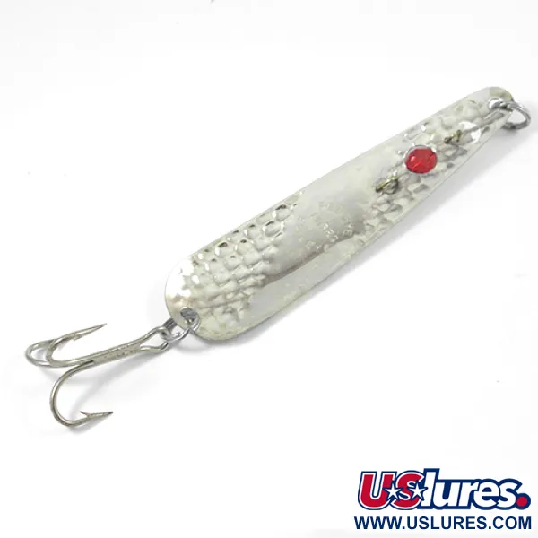Eppinger Red Eye Evil Eye Cucharilla Curricán, Plata/Rojo, 10g, #1993