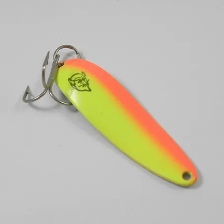 Dardevle Cop-E-Cat 7400 Cucharilla, Amarillo neón/rosa, 14g, #1996