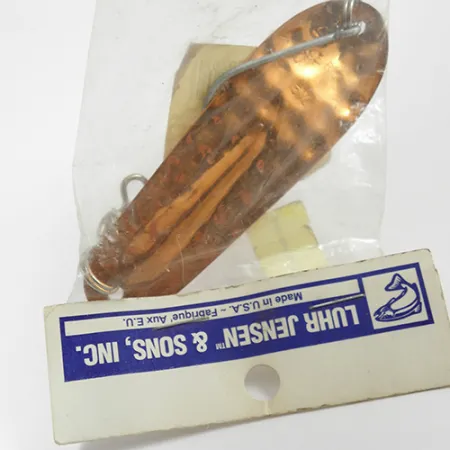 Luhr Jensen Emerald Cucharilla, Cobre Martillado, 18.9g, #1997