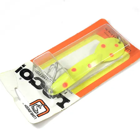 Luhr Jensen Loco 5 Cucharilla, Amarillo/Rojo, 28g, Lucio, #2000