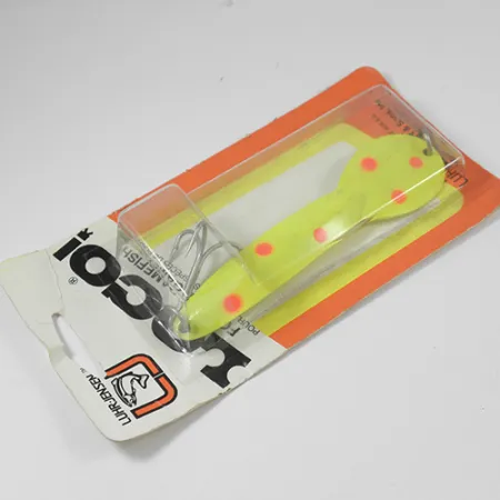 Luhr Jensen Loco 5 Cucharilla, Amarillo/Rojo, 28g, Lucio, #2000