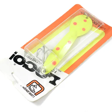 Luhr Jensen Loco 5 Cucharilla, Amarillo/Rojo, 28g, Lucio, #2000