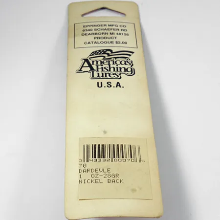 Cucharilla Eppinger Dardevle, Amarillo/Verde Flúor, 28g, #2004