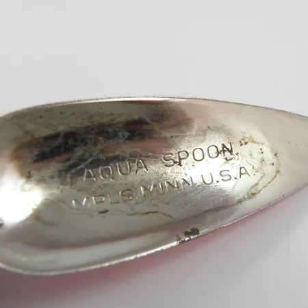 Cuchara Nebco Aqua Spoon, Rojo/Negro/Níquel, 9g, Vintage, #2021