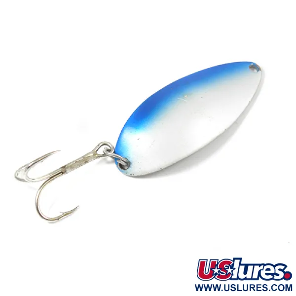Seneca Little Cleo (Hula Girl) Cucharilla, Pearl/Blue/Nickel, 14g, #2030