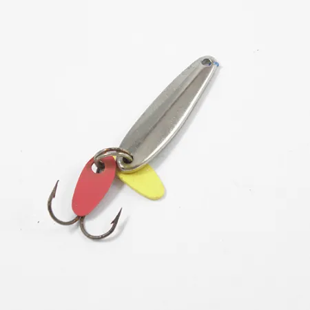 Bay de Noc Swedish pimple Cuchara, Níquel / Verde, 2g, Prisma, #2039