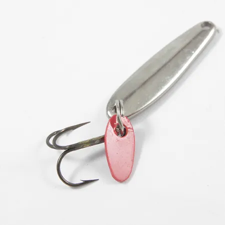 Bay de Noc Swedish Pimple Jig Vertical, Níquel, 2g, Inserto Blanco, #2040