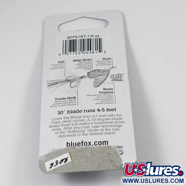 Blue Fox Flash Deep Runner Cucharilla, Arcoíris, 4g, Profunda, #2056