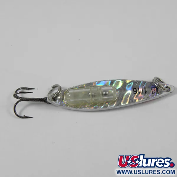 Blue Fox Rattle Flash Jiggin' Spoon Cuchara, Rainbow, 2g, Rattle, #2058