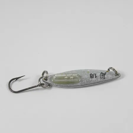 Blue Fox Rattle Flash Jiggin' Spoon Cucharilla, Snow Pearl, 4g, #2059