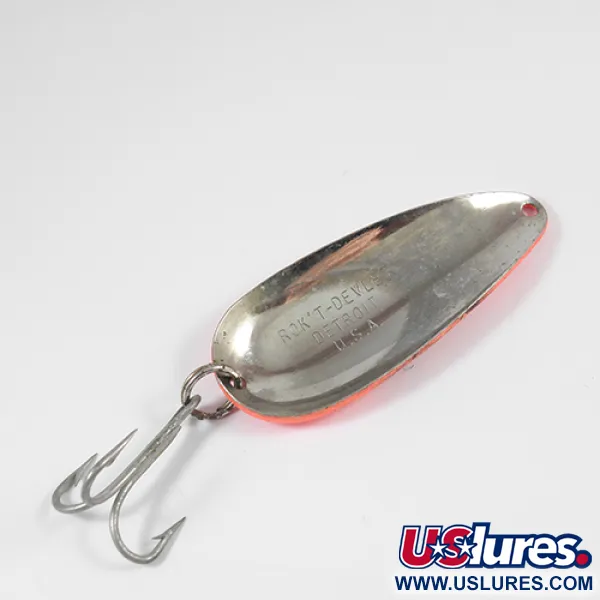 Eppinger Dardevle Rok't Devlet, 35g, Rojo / Negro / Níquel, Cucharilla #2061