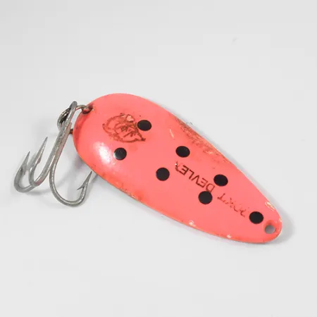 Eppinger Dardevle Rok't Devlet, 35g, Rojo / Negro / Níquel, Cucharilla #2061