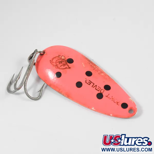 Eppinger Dardevle Rok't Devlet, 35g, Rojo / Negro / Níquel, Cucharilla #2061