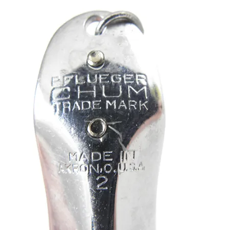 Pflueger Weedless CHUM Cucharilla, Níquel, 8g, Anti-enganche, #2089