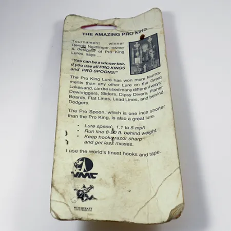 Pro King Cucharilla, Fire Tiger, 12,5g, Cinta Reflectante, #2104