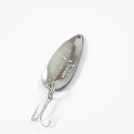 Eppinger Dardevle Midget Cucharilla, Níquel / Azul, 6g, Lance Preciso, #2110